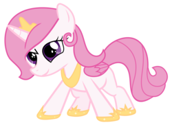 Size: 1309x951 | Tagged: safe, artist:mihaaaa, princess celestia, pony, g4, cewestia, female, filly, pink-mane celestia, simple background, solo, transparent background, vector, younger