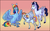 Size: 690x434 | Tagged: safe, artist:nattikay, rainbow dash, soarin', oc, g4, female, male, offspring, parent:rainbow dash, parent:soarin', parents:soarindash, ship:soarindash, shipping, straight