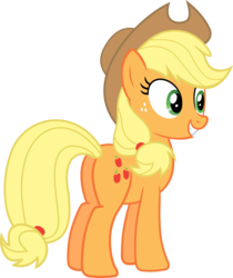 Size: 5037x6000 | Tagged: safe, artist:slb94, applejack, g4, absurd resolution, applebutt, butt, plot, simple background, transparent background, vector