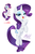 Size: 975x1500 | Tagged: safe, artist:bronyseph, rarity, g4, female, solo