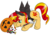 Size: 2841x1999 | Tagged: safe, artist:lyx-d, sunset shimmer, pony, unicorn, g4, candy, clothes, costume, female, jack-o-lantern, nightmare night costume, pumpkin bucket, simple background, solo, transparent background