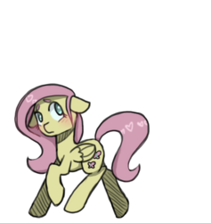 Size: 850x895 | Tagged: safe, artist:fewderpewders, fluttershy, g4, blushing, female, solo