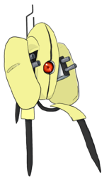 Size: 1000x1624 | Tagged: safe, apple bloom, g4, filly, gaming, portal (valve), turret