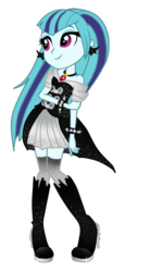 Size: 600x1000 | Tagged: safe, artist:iriskaart, sonata dusk, equestria girls, g4, my little pony equestria girls: rainbow rocks, alternate clothes, alternate hairstyle, cute, female, halloween, solo, sonatabetes