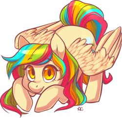 Size: 2294x2233 | Tagged: safe, artist:comikazia, oc, oc only, oc:rainbow rain, high res, simple background, solo, transparent background