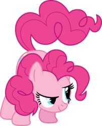Size: 1000x1229 | Tagged: safe, artist:lucefudu, pinkie pie, g4, female, simple background, solo, transparent background, vector