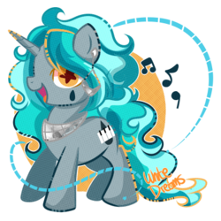 Size: 400x400 | Tagged: safe, artist:xwhitedreamsx, oc, oc only, oc:teary choir, pony, unicorn, simple background, solo, transparent background