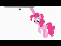Size: 480x360 | Tagged: safe, pinkie pie, g4, spike at your service, animated, droste effect, female, inception, pinkception, recursion