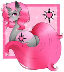 Size: 998x1119 | Tagged: safe, artist:vellvette, oc, oc only, oc:heart's compass, alicorn, pony, unicorn, alicorn oc, butt, magic, plot, solo