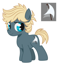 Size: 825x891 | Tagged: safe, artist:dbkit, oc, oc only, oc:hightide, earth pony, pony, colt, cutie mark, foal, male, offspring, parent:dumbbell, parent:rainbow dash, parents:dumbdash, simple background, solo, transparent background