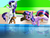 Size: 4000x3000 | Tagged: safe, artist:mrbrunoh1, rarity, twilight sparkle, pony, unicorn, g4, duo, reflection, swimming pool