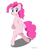 Size: 1024x1365 | Tagged: safe, artist:howl echoes, pinkie pie, g4, bipedal, female, simple background, solo