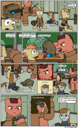 Size: 1000x1650 | Tagged: safe, artist:king-koder, oc, oc only, oc:littlepip, comic:post-fallout equestria, fallout equestria, comic