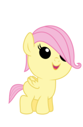 Size: 1969x3001 | Tagged: safe, artist:iscord, fluttershy, pony, g4, baby, baby pony, babyshy, cute, daaaaaaaaaaaw, female, hnnng, shyabetes, solo, younger