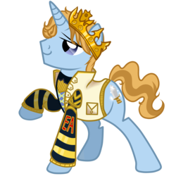 Size: 3000x3000 | Tagged: safe, artist:sirgalahadbw, pony, daring charming, ever after high, ponified, simple background, solo, transparent background, vector