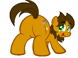 Size: 1500x1127 | Tagged: safe, artist:aleximusprime, oc, oc only, oc:alex the chubby pony, aleximusbetes, animated, butt, butt shake, chubby, cute, dancing, flank, hypnotic, large butt, looking back, plot, plump, ponysona, shake it baby, shaking, simple background, solo, transparent background