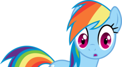 Size: 8014x4392 | Tagged: safe, artist:geometrymathalgebra, rainbow dash, g4, may the best pet win, .svg available, absurd resolution, female, simple background, solo, transparent background, vector