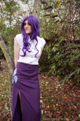 Size: 600x902 | Tagged: safe, artist:littlegeeky, rarity, human, g4, clothes, cosplay, irl, irl human, long skirt, photo, skirt