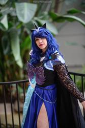 Size: 801x1200 | Tagged: safe, artist:envy cosplay, nightmare moon, human, g4, cosplay, irl, irl human, photo