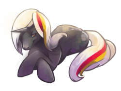 Size: 962x720 | Tagged: safe, artist:aridax, oc, oc only, oc:velvet remedy, pony, unicorn, fallout equestria, fanfic, fanfic art, female, horn, mare, simple background, solo, transparent background
