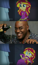 Size: 764x1312 | Tagged: safe, equestria girls, g4, ainsley harriott, exploitable meme, meme, sunset screamer