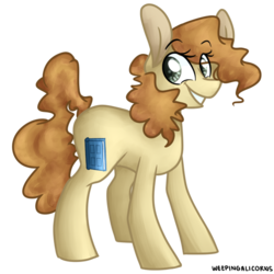 Size: 650x650 | Tagged: safe, artist:littlepinkalpaca, pony, doctor who, ponified, river song (doctor who), solo