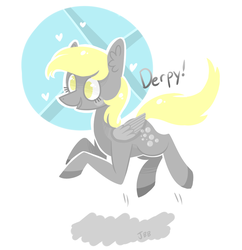 Size: 1024x1058 | Tagged: safe, artist:jellybeanbullet, derpy hooves, pegasus, pony, g4, female, mare, solo