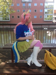 Size: 2448x3264 | Tagged: safe, artist:jemmy87, fluttershy, human, equestria girls, g4, cosplay, high res, irl, irl human, photo