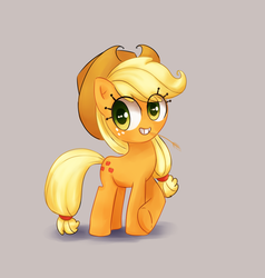 Size: 950x1000 | Tagged: safe, artist:cosmicponye, part of a set, applejack, g4, female, solo