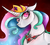 Size: 811x726 | Tagged: safe, artist:chromaflow, princess celestia, g4, alicorn amulet, female, solo