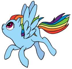 Size: 1621x1544 | Tagged: safe, artist:mremerald34, rainbow dash, pegasus, pony, g4, female, solo