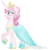 Size: 811x848 | Tagged: safe, artist:faith-wolff, princess amore, crystal pony, crystal unicorn, pony, unicorn, fanfic:the bridge, g4, clothes, crown, crystallized, ear piercing, earring, female, jewelry, looking up, mare, piercing, raised hoof, regalia, simple background, solo, transparent background