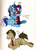 Size: 1280x1774 | Tagged: safe, artist:collaredginger, doctor whooves, minuette, time turner, earth pony, pony, unicorn, g4, colgate (company), necktie, toothpaste