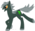 Size: 902x799 | Tagged: safe, artist:faith-wolff, earth pony, kaiju pony, pony, fanfic:the bridge, colored sclera, galloping, godzilla (gts), godzilla (series), grin, male, ponified, simple background, smiling, solo, stallion, transparent background, zilla junior