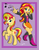 Size: 2975x3850 | Tagged: safe, artist:thebrokencog, sunset shimmer, human, pony, unicorn, equestria girls, g4, cute, high res, human ponidox, looking at you, microphone, music notes, prancing, raised hoof, rearing, self ponidox, shimmerbetes, singing, smiling, solo, sparkles