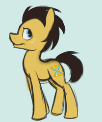 Size: 500x602 | Tagged: safe, artist:vividvulpine, doctor whooves, time turner, g4, male, solo