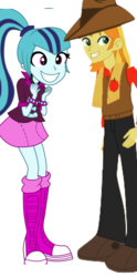 Size: 630x1267 | Tagged: safe, braeburn, nolan north, sonata dusk, equestria girls, g4, my little pony equestria girls: rainbow rocks, background human, female, male, recolor, shipping, sonataburn, straight