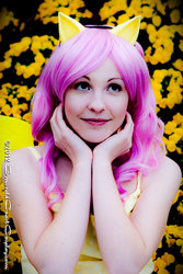 Size: 900x1350 | Tagged: safe, artist:melfinacosplay, fluttershy, human, g4, cosplay, irl, irl human, photo