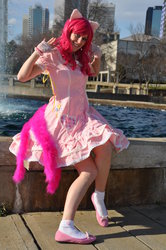 Size: 900x1355 | Tagged: safe, pinkie pie, human, g4, cosplay, irl, irl human, photo