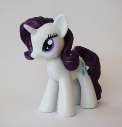 Size: 1670x1743 | Tagged: safe, rarity, g4, figure, irl, magazine figure, photo, solo, toy