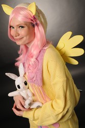 Size: 784x1181 | Tagged: safe, artist:maishericostumes, fluttershy, human, g4, clothes, cosplay, irl, irl human, photo, sweater, sweatershy
