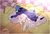 Size: 1900x1300 | Tagged: safe, artist:chocoberrylollipop, princess celestia, princess luna, alicorn, pony, g4, :o, bed, blushing, cewestia, crepuscular rays, cute, duo, eclipse, eyes closed, filly, floppy ears, messy mane, on back, pillow, pink mane, pink-mane celestia, question mark, s1 luna, sleeping, these aren't my glasses, woona, younger