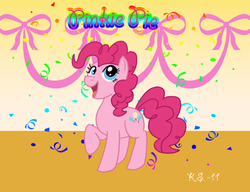 Size: 650x500 | Tagged: safe, artist:the-clockwork-crow, pinkie pie, earth pony, pony, g4, female, solo