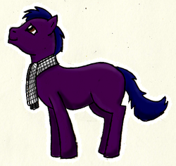 Size: 439x415 | Tagged: safe, artist:smilodoncat, oc, oc only, earth pony, pony, evin, solo