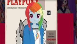 Size: 1133x648 | Tagged: safe, artist:residents96, rainbow dash, equestria girls, g4, 3d, female, solo