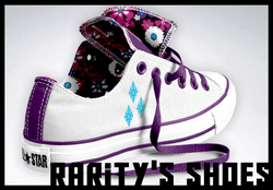 Size: 697x485 | Tagged: safe, artist:cookye306, rarity, g4, customized toy, cutie mark, shoes