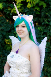 Size: 1024x1536 | Tagged: safe, artist:miru-sama, princess celestia, human, g4, cosplay, irl, irl human, photo