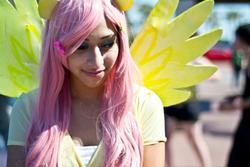 Size: 2048x1366 | Tagged: safe, artist:gigglefarts, fluttershy, human, g4, cosplay, irl, irl human, photo