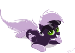 Size: 1000x705 | Tagged: safe, artist:gryphonia, pony, danny phantom, ponified, solo, sunglasses