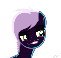 Size: 800x761 | Tagged: safe, artist:gryphonia, pony, danny phantom, ponified, smugdash, solo